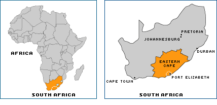 Port Elizabeth Location map