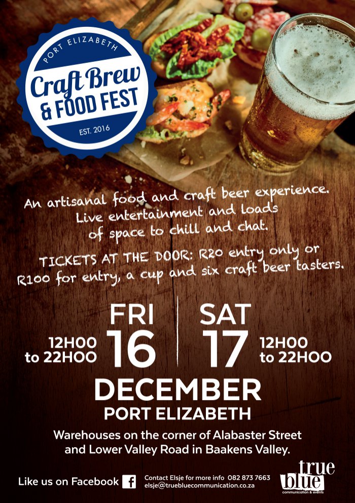 Win tickets to the next Craft Brew & Food Fest 16 & 17 Dec