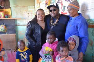 HEAVY K ï¿½ DRUMBOSS IN BAY FOR MANDELA DAY PROJECTS