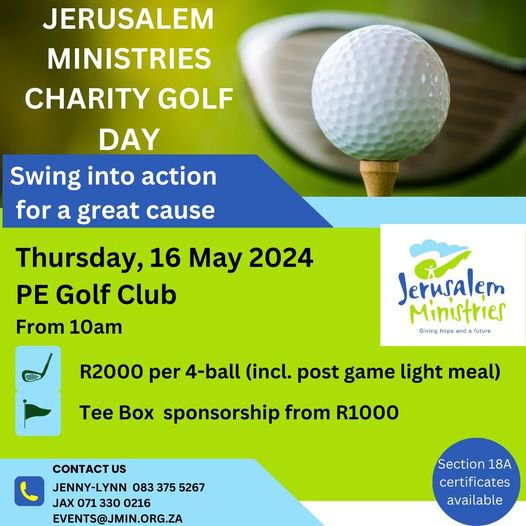 Jerusalem Ministries - Golf Day