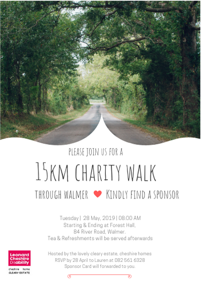 15km Charity Walk through Walmer