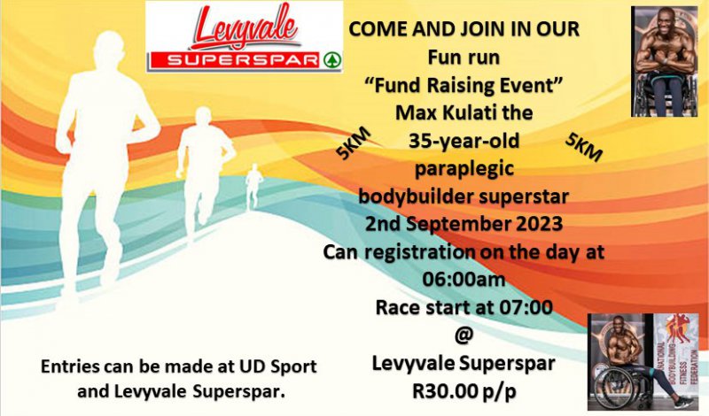 5km Fun Run in aid of Max Kulati