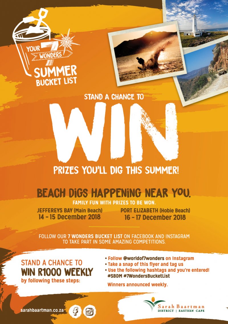 7 Wonders Summer Bucket List - Beach Dig