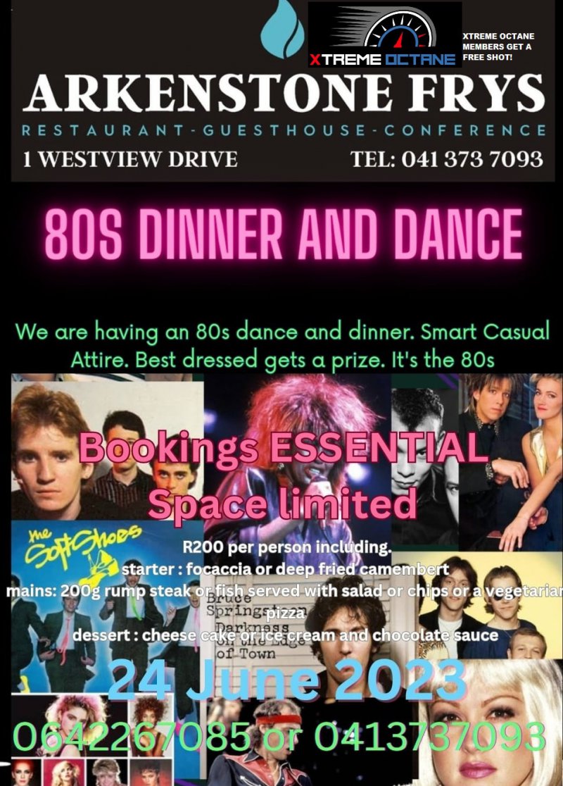 80s Diner and Dance