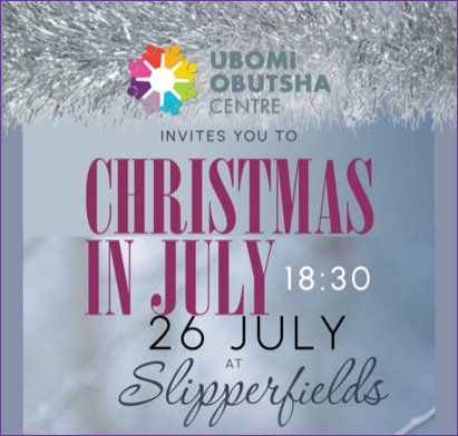  Ubomi Obutsha Centre - Christmas in July