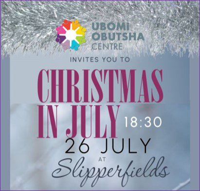 Ubomi Obutsha Centre - Christmas in July