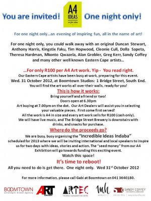 A4 Ideas - Art Exhibition