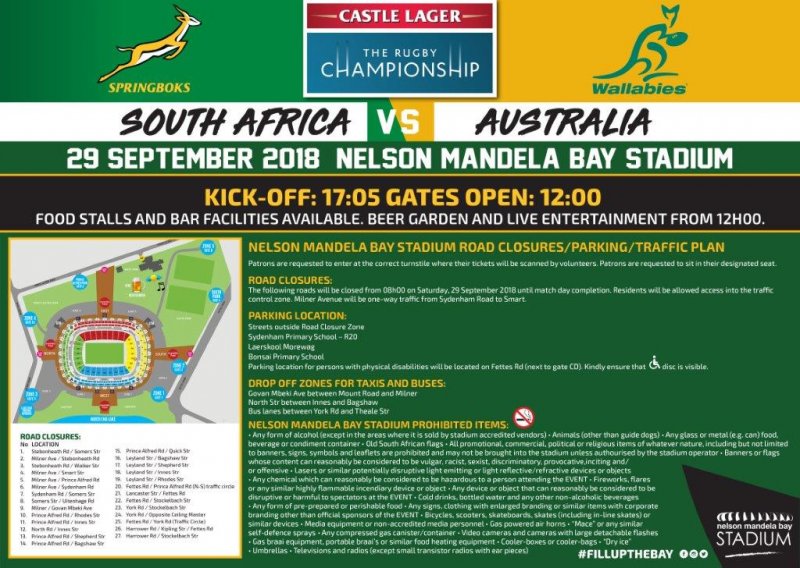 All Roads Lead to The Nelson Mandela Bay Stadium
