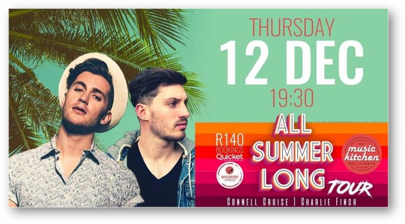 All Summer Long Tour - Connell Cruise & Charlie Finch