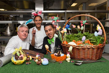 AN EDIBLE EASTER GARDEN FANTASY IS COMING TO LIFE AT THE BOARDWALK
