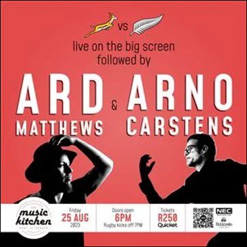 Ard Matthews & Arno Carstens Live After The Boks Vs All Blacks