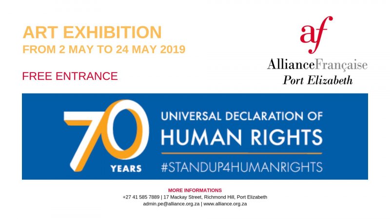 Art Exhibition 70 years Universal Declaration of Human Rights