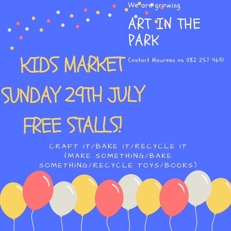 Art in the Park - Kids Market