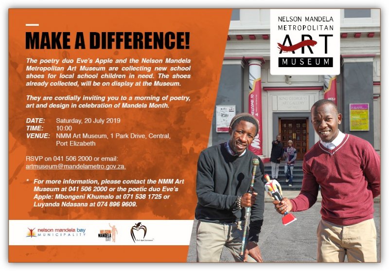 Art infused: You can make a difference too, with just a pair of shoes