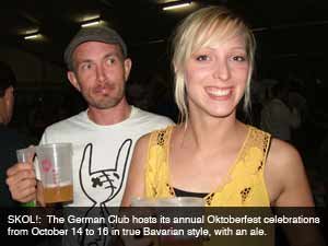Beer, buddies and bockwurst at Oktoberfest