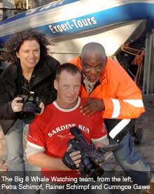 Whale Watching boosts Port Alfred and Sunshine Coast Touris