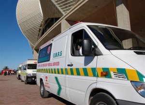 Stadium disaster simulation a success