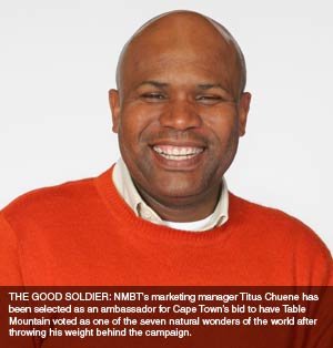Chuene added to Table Mountain celeb ambassadors 