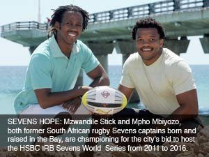 EC sporting legends endorse Bay Sevens bid