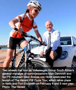 VW drives cycle tour again