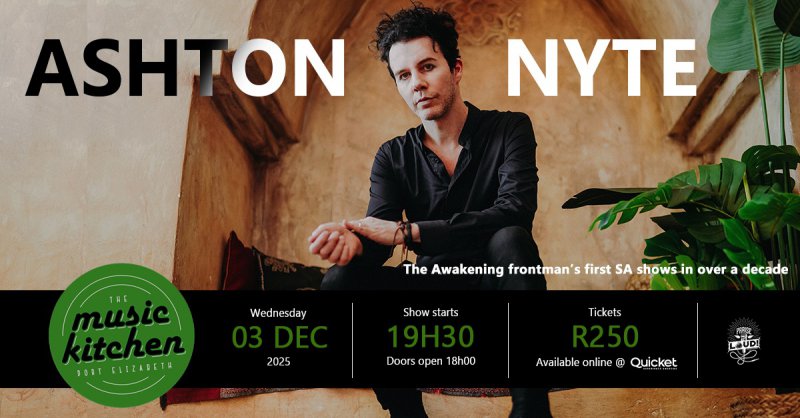 Ashton Nyte live at The Music Kitchen