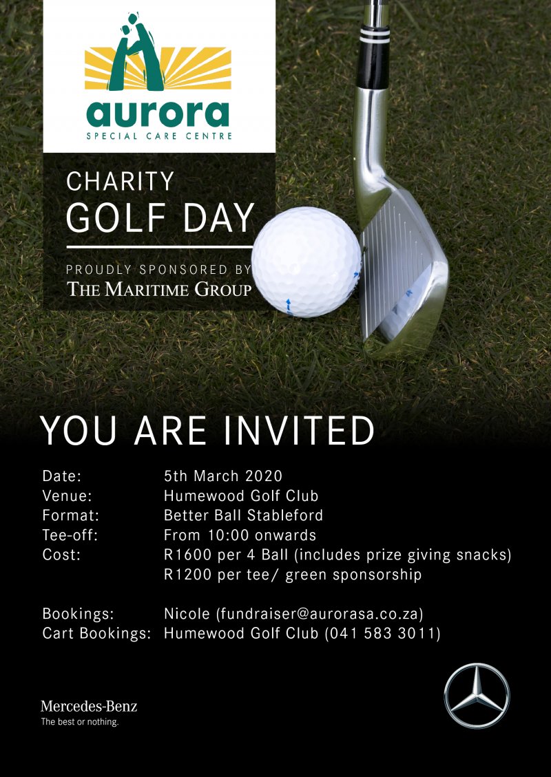 Aurora Special Care Centre Charity Golf Day