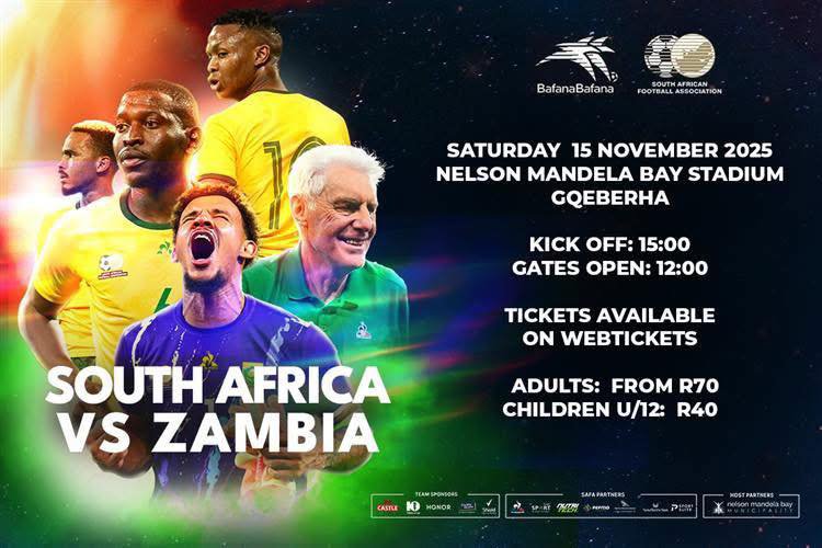 Bafana Bafana takes on Zambia!