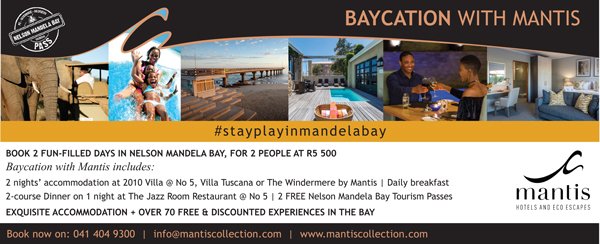 BAYCATION WITH MANTIS