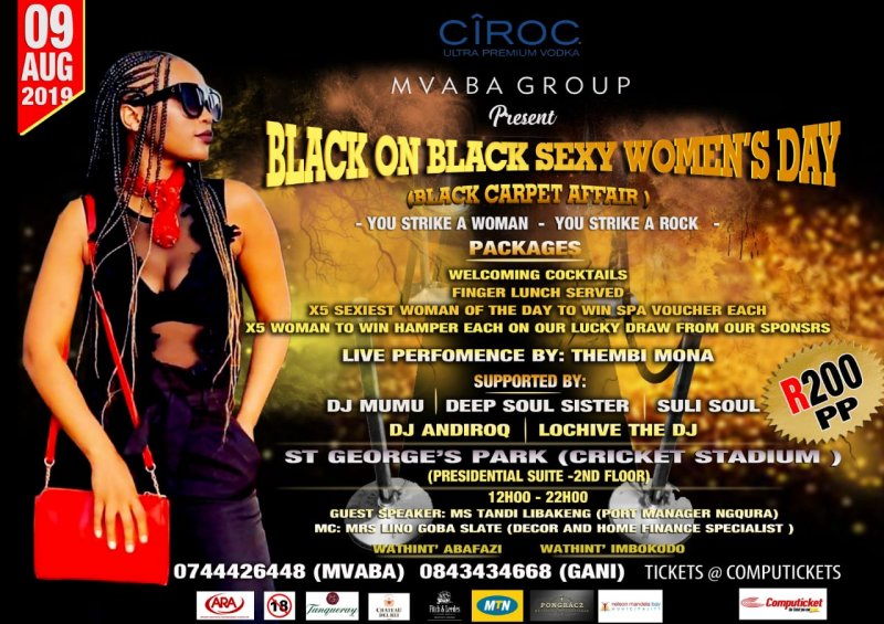 Black on Black Sexy Women's Day