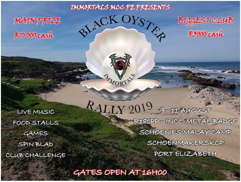 Black Oyster Rally 2019
