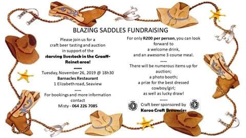 Blazing Saddles Fundraising