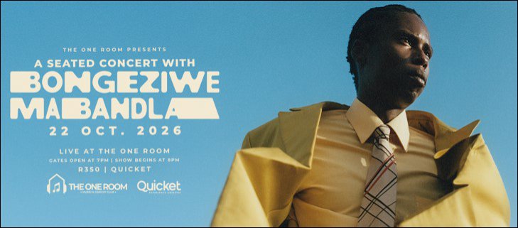 Bongeziwe Mabandla A Seated Concert
