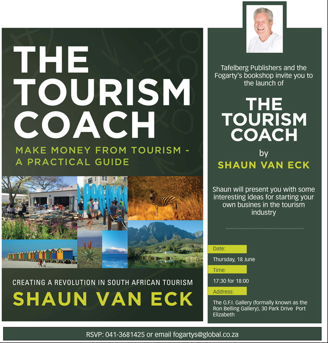 Book Launch: The Tourism Coach - Shaun van Eck