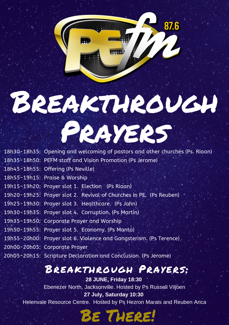 Breakthrough Prayers