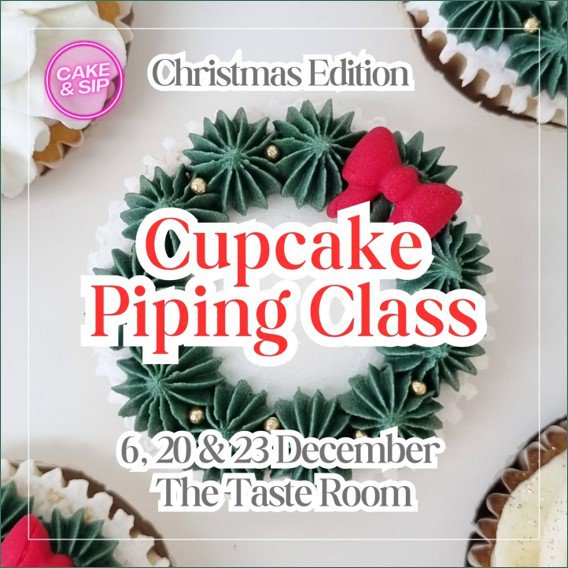 Cake & Sip Christmas Edition