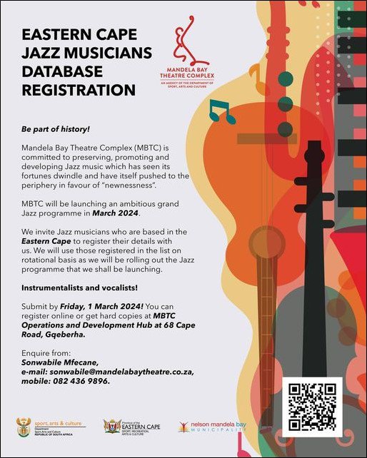 Calling all Eastern Cape Jazz Musicians!