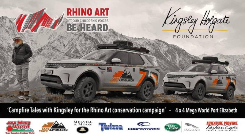 Campfire Tales with Kingsley Holgate & Rhino Art Conservation