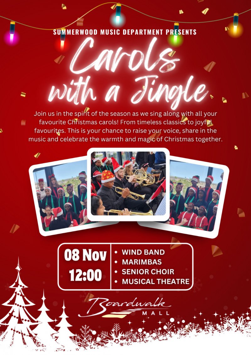 Carols with a Jingle at the Boardwalk Mall