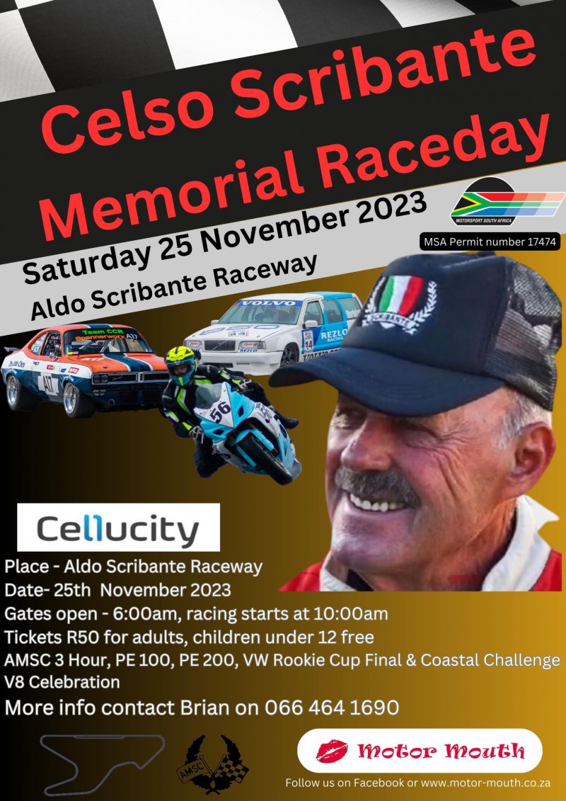 Celso Scribante Memorial Raceday