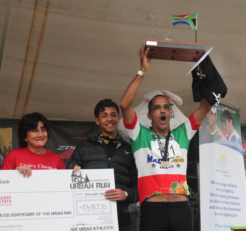 CHARITY WINS URBAN RUN
