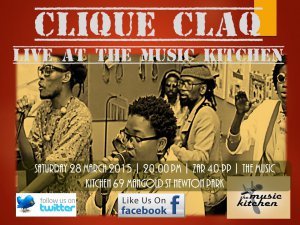 Clique Claq Muso Live at The Music Kitchen
