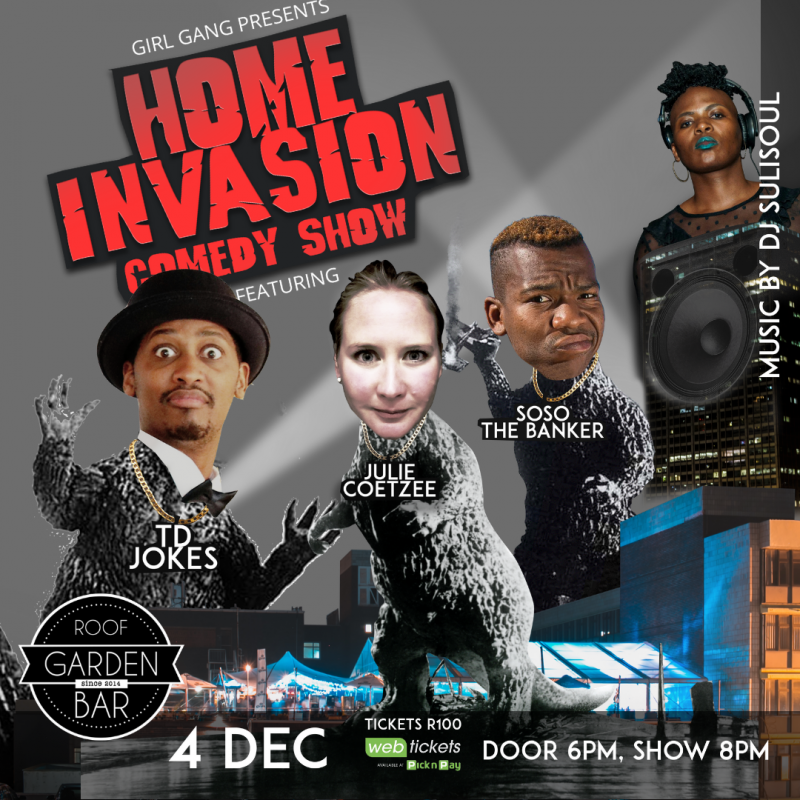 Comedy Coming To The Inner City On 4 December 2018