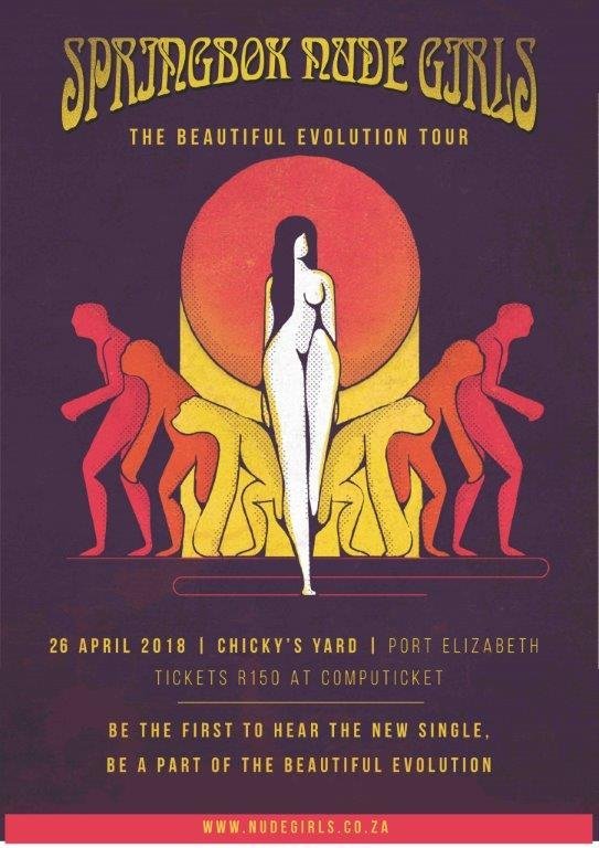 Win one of 2 double sets of tickets to see Springbok Nude Girls Live in Nelson Mandela Bay