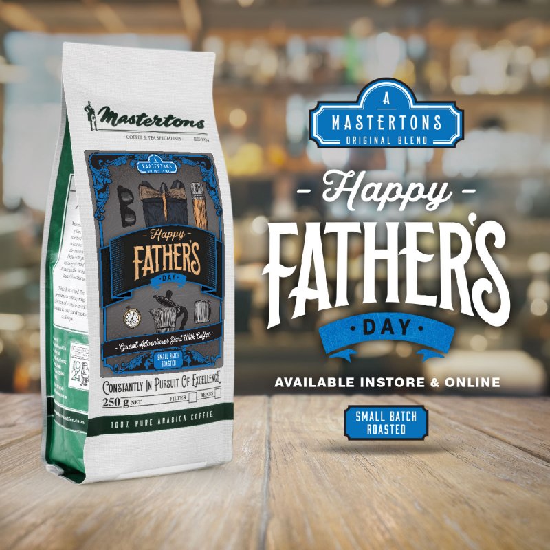 Win a Father's Day Blend Coffee Hamper from Mastertons