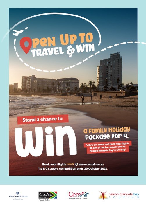 Win a family holiday for 4 to Nelson Mandela Bay