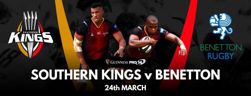 Win Tickets to the Guiness Pro 14 Southern Kings vs Benetton match
