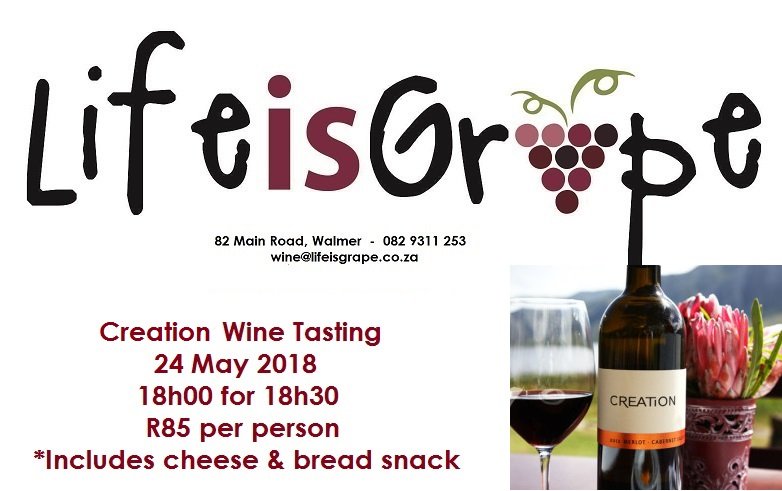 Creation Evening Wine Tasting