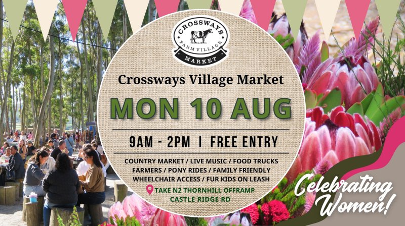 Crossways Village Market - Women's Day! 