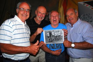 Cycling legends pedal for animals