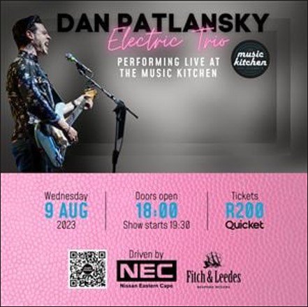 Dan Patlansky - Electric Trio live at The Music Kitchen